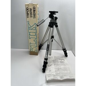 Slik 800G Compact Lightweight Tripod Japan In Box with Instructions 56" Vtg